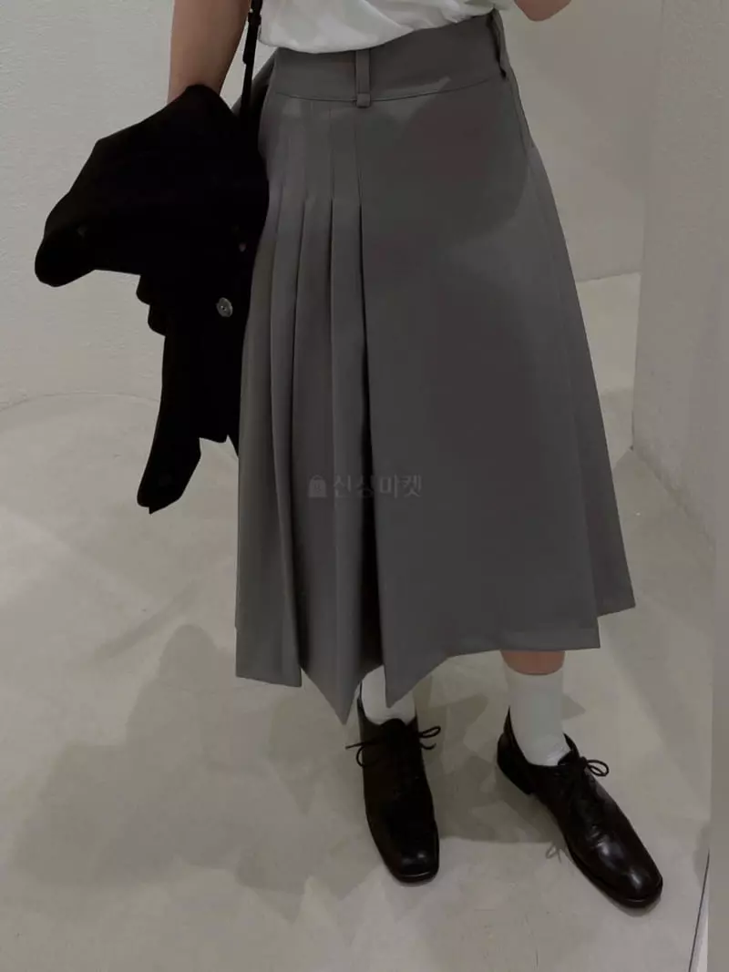 Odor - Korean Women Fashion - #momslook - Fluto Pleats Skirt - 2