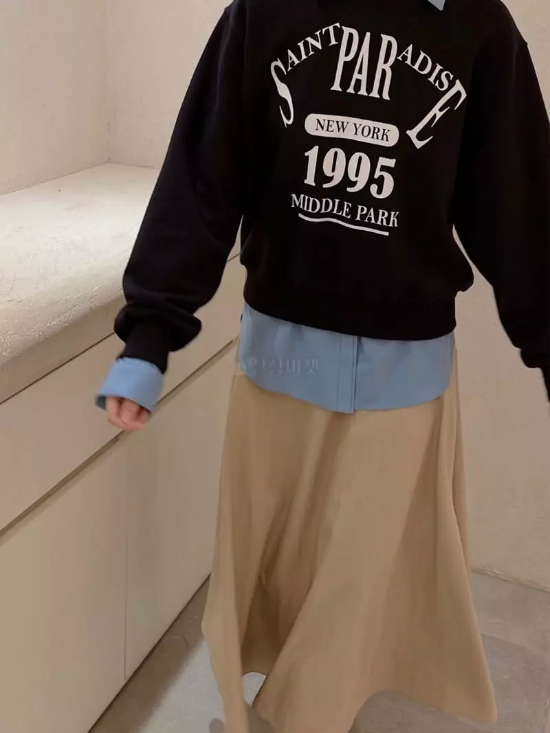 Odor - Korean Women Fashion - #momslook - Paradise Sweatshirt