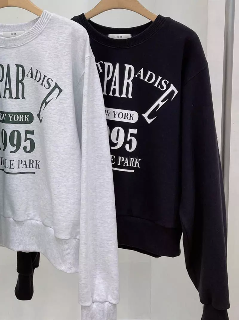 Odor - Korean Women Fashion - #momslook - Paradise Sweatshirt - 4