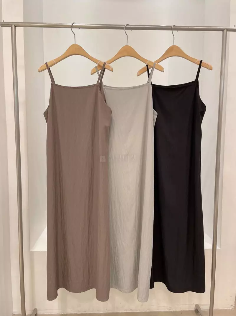 Odor - Korean Women Fashion - #momslook - Toffee Nut One-piece Set - 3