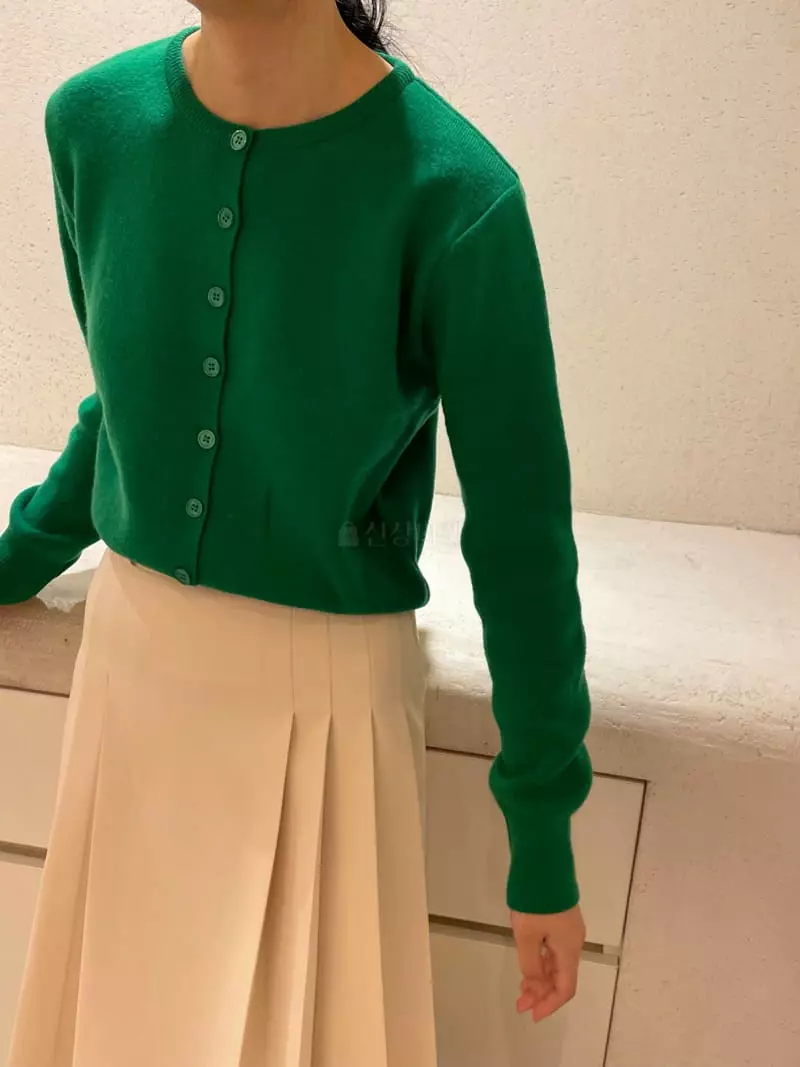 Odor - Korean Women Fashion - #pursuepretty - Red Bean Cash Cardigan - 5