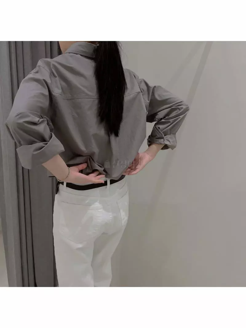 Odor - Korean Women Fashion - #restrostyle - Mud Shirt - 11
