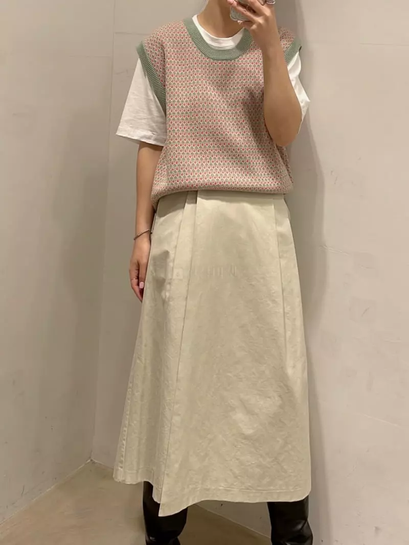 Odor - Korean Women Fashion - #shopsmall - Crunch Knit Vest - 6