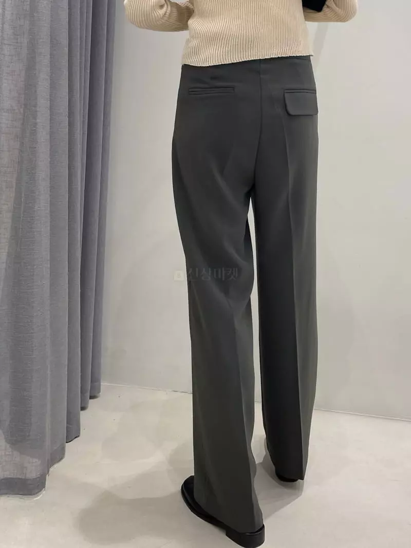 Odor - Korean Women Fashion - #womensfashion - Basic Pants - 3