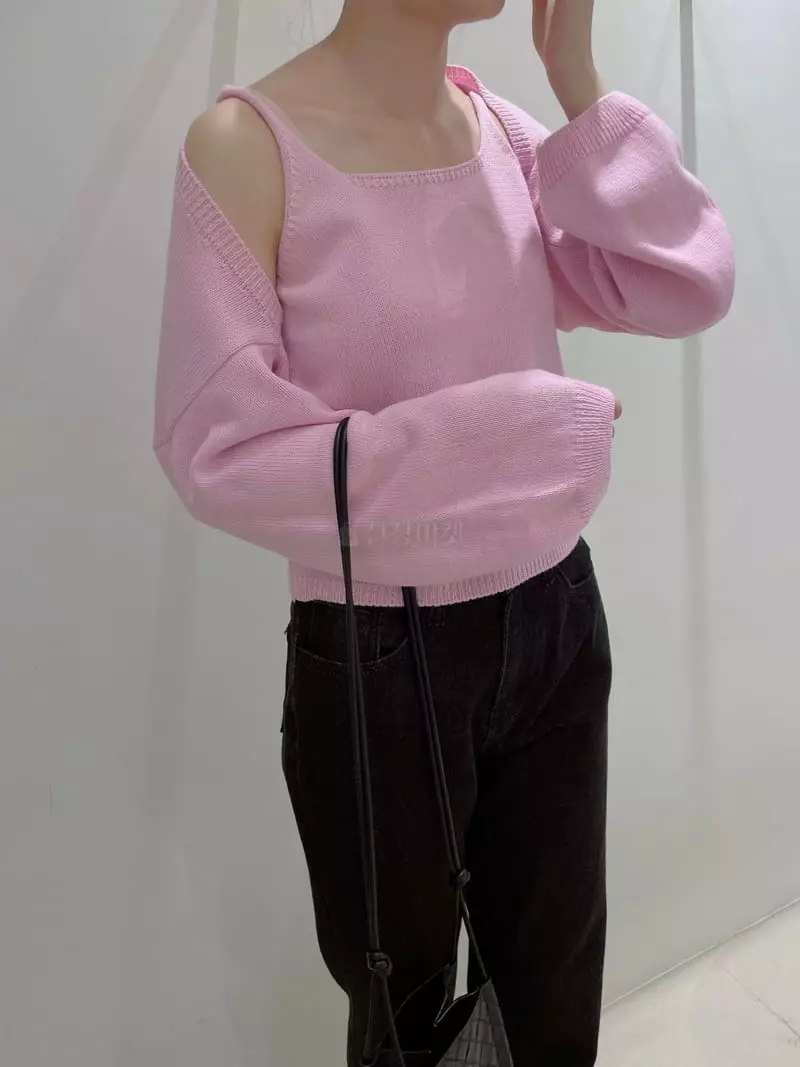 Odor - Korean Women Fashion - #womensfashion - Bunny Sleeveless Set - 12