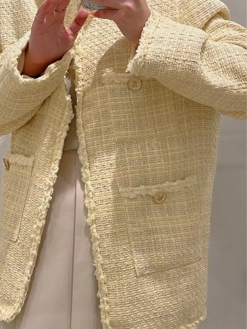 Odor - Korean Women Fashion - #womensfashion - Miu Twid Jacket - 5