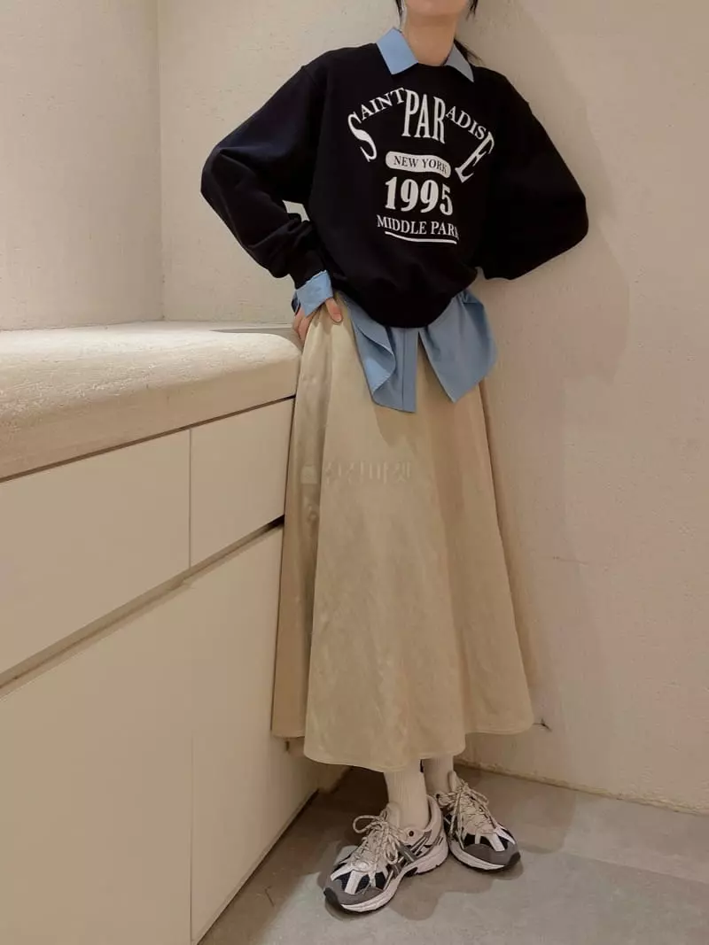 Odor - Korean Women Fashion - #womensfashion - Paradise Sweatshirt - 2