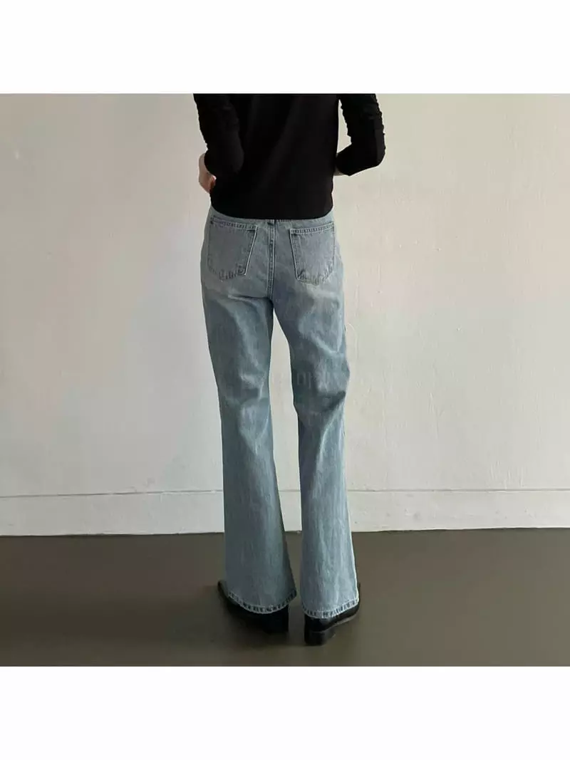 Of Course - Korean Women Fashion - #momslook - Wished Jeans - 6