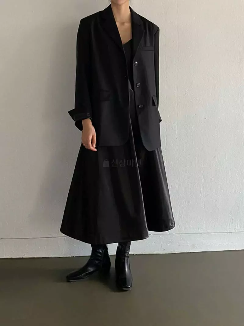 Of Course - Korean Women Fashion - #momslook - Satin Long One-piece - 10