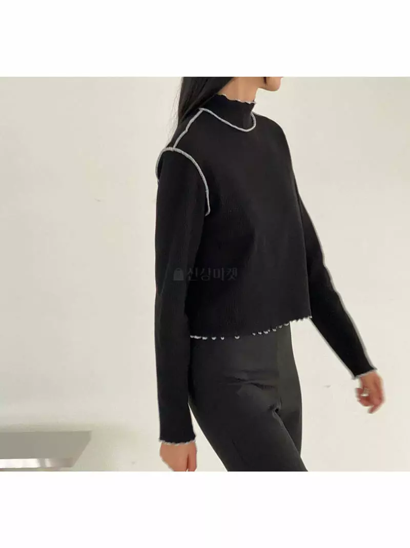 Of Course - Korean Women Fashion - #momslook - Bu Loe Tee - 11