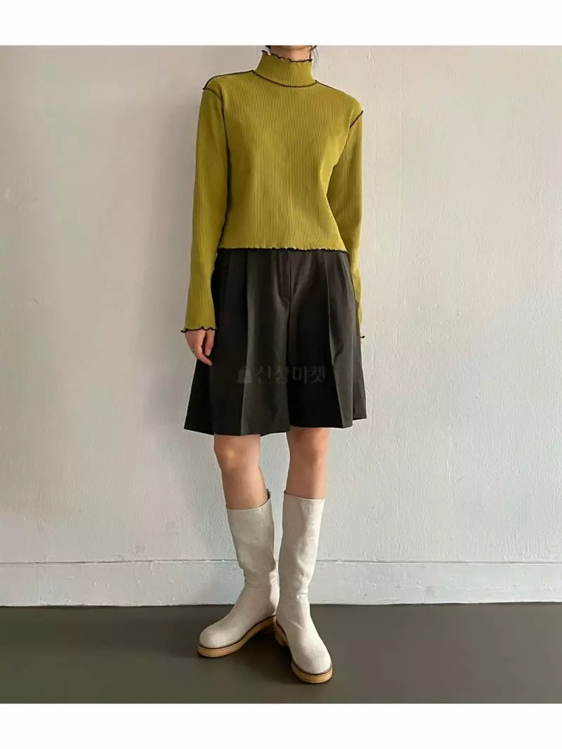 Of Course - Korean Women Fashion - #momslook - Bu Loe Tee - 6