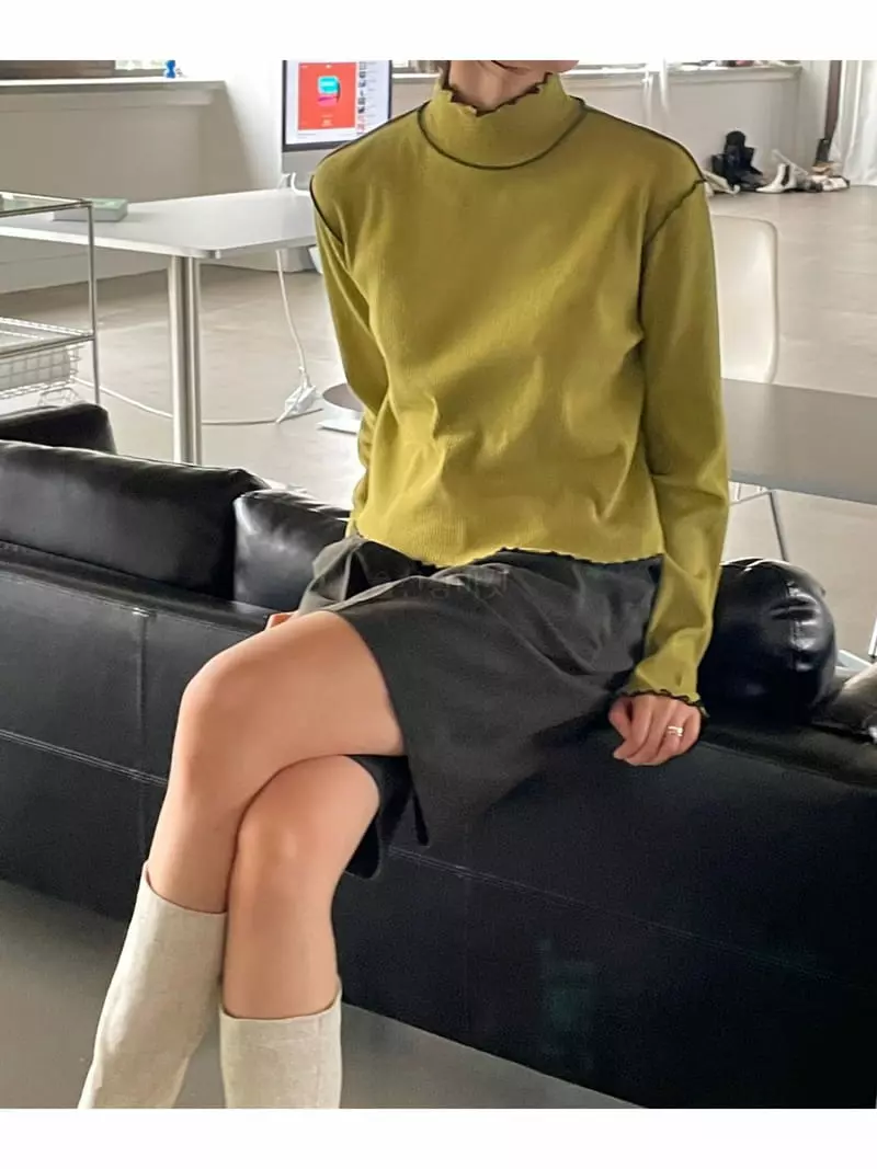 Of Course - Korean Women Fashion - #momslook - Bu Loe Tee - 8