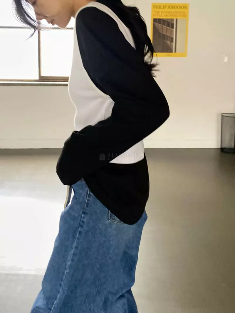 Of Course - Korean Women Fashion - #momslook - Bye Rib Vest - 10