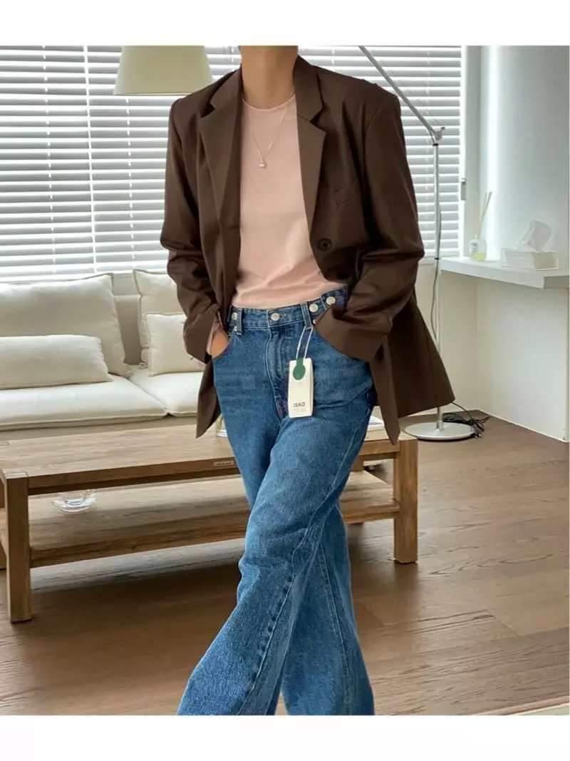 Of Course - Korean Women Fashion - #momslook - Mos Wool Jacket - 10