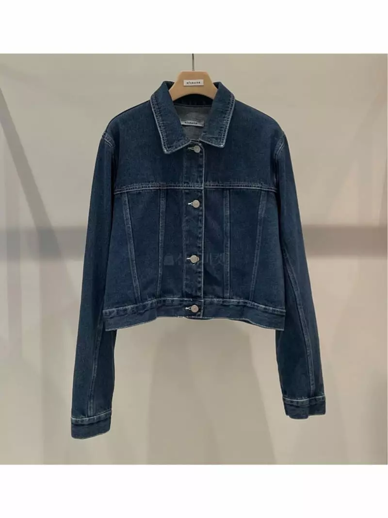 Of Course - Korean Women Fashion - #momslook - New Live Denim Jacket - 5