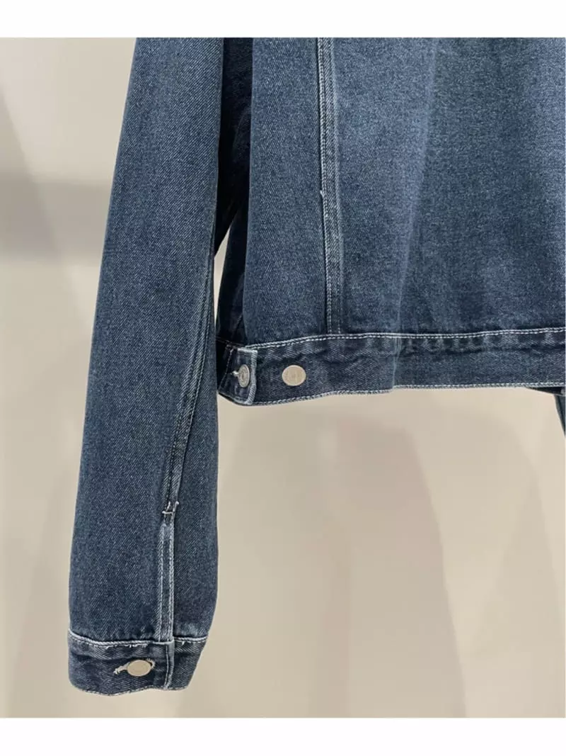 Of Course - Korean Women Fashion - #vintagekidsstyle - New Live Denim Jacket - 8