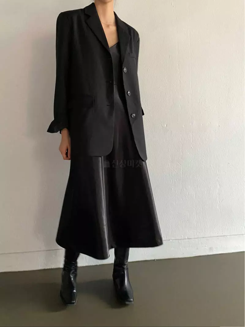 Of Course - Korean Women Fashion - #womensfashion - Satin Long One-piece - 9