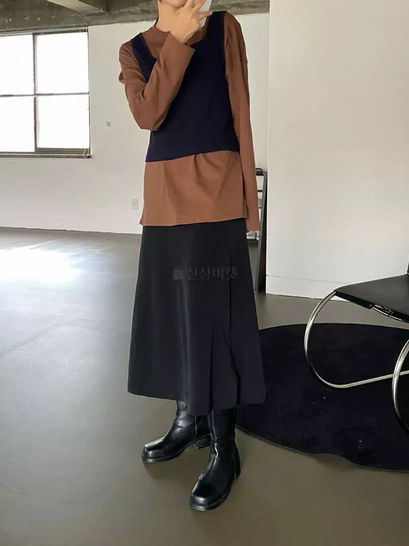 Of Course - Korean Women Fashion - #womensfashion - Bye Rib Vest - 8