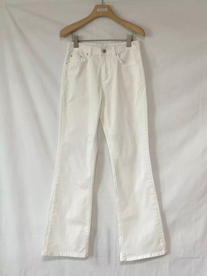Of Course - Korean Women Fashion - #womensfashion - Low Bootscut Pants - 5