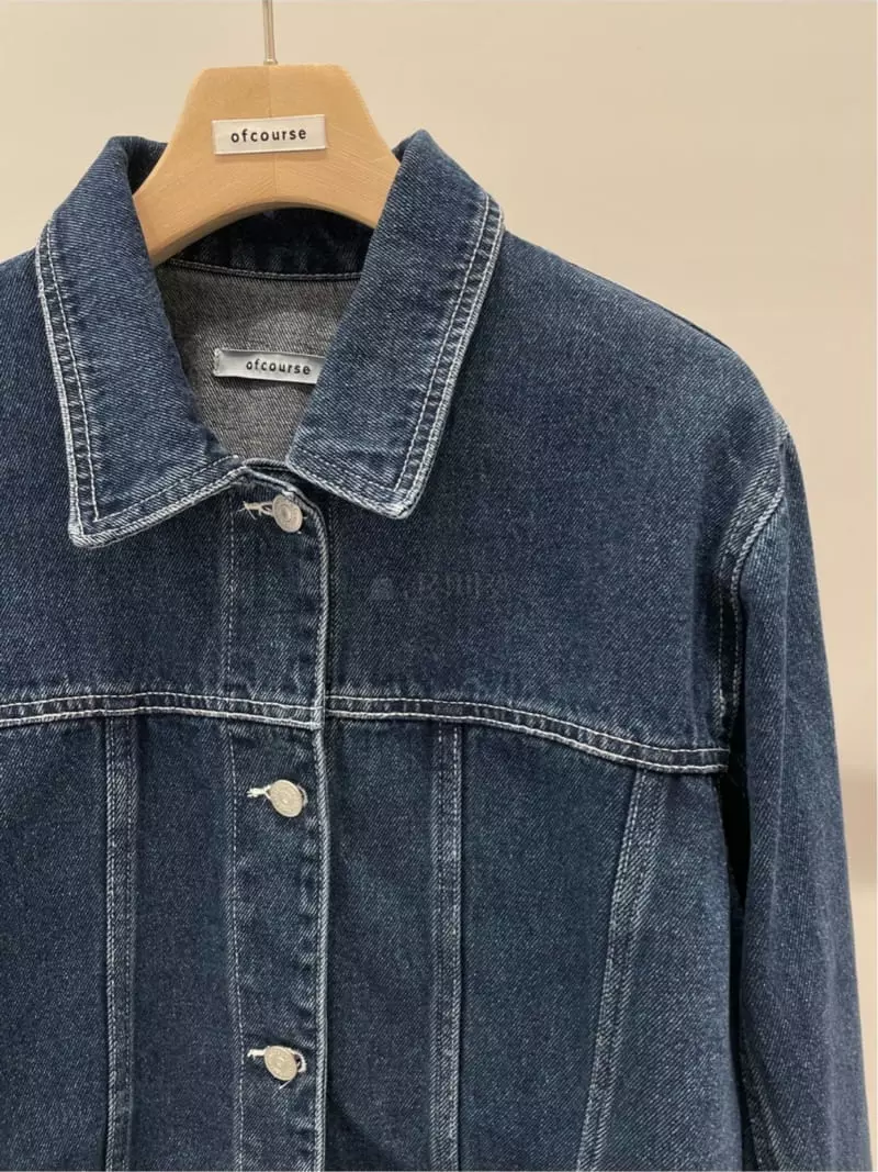 Of Course - Korean Women Fashion - #womensfashion - New Live Denim Jacket - 6