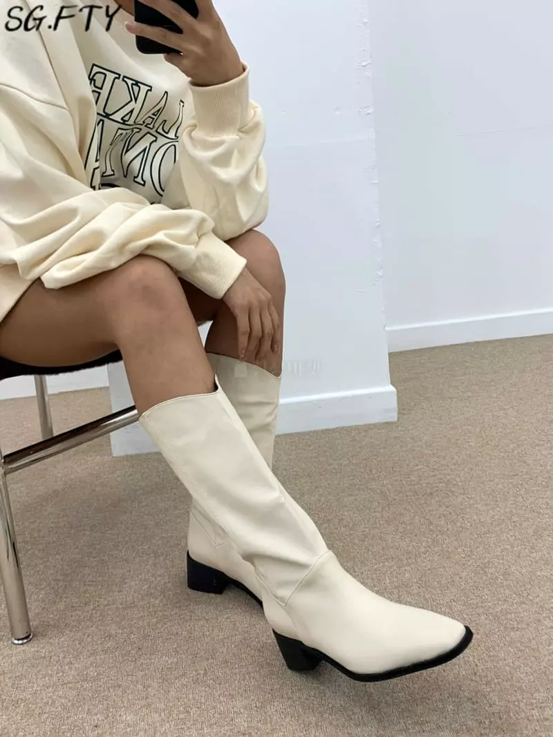 Onandon - Korean Women Fashion - #momslook - 6725 Boots - 2
