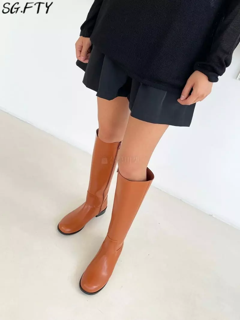 Onandon - Korean Women Fashion - #momslook - 6724 Boots - 5