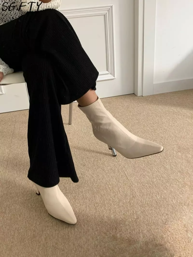 Onandon - Korean Women Fashion - #momslook - 6722 Boots - 6