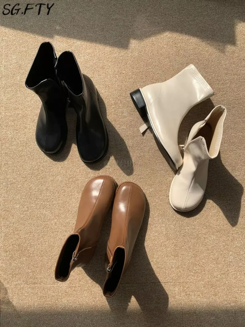 Onandon - Korean Women Fashion - #momslook - 6720 Boots