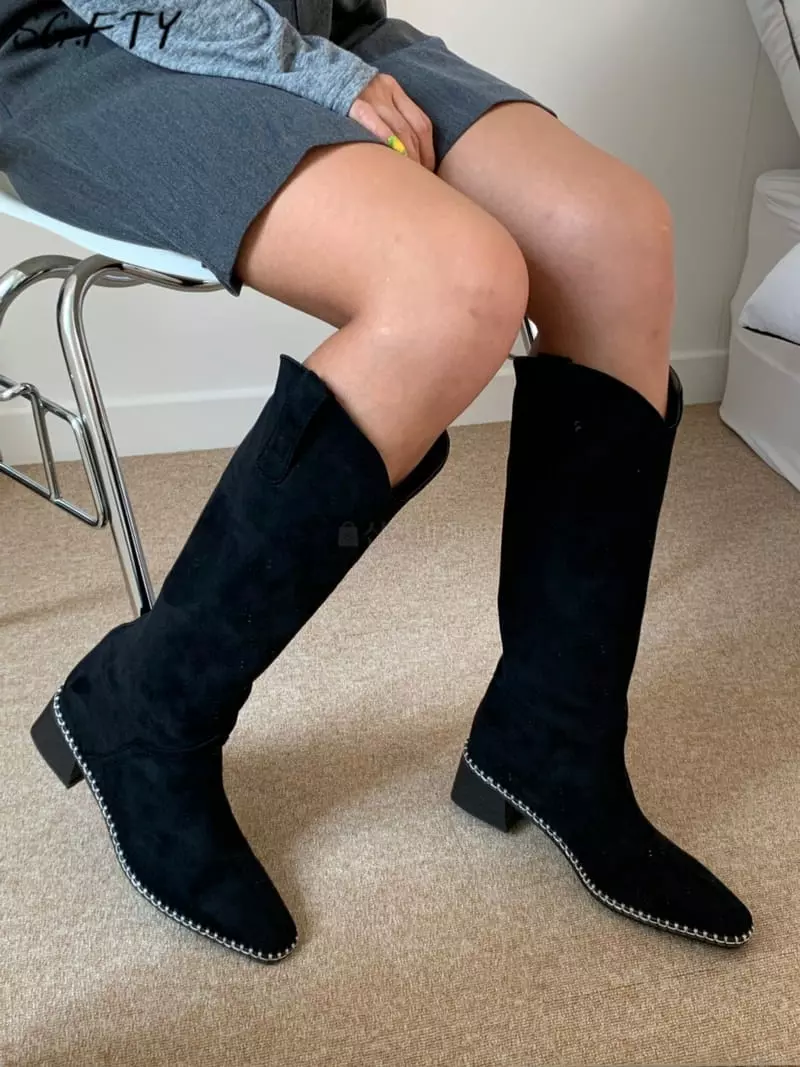 Onandon - Korean Women Fashion - #momslook - 5732 Boots - 2