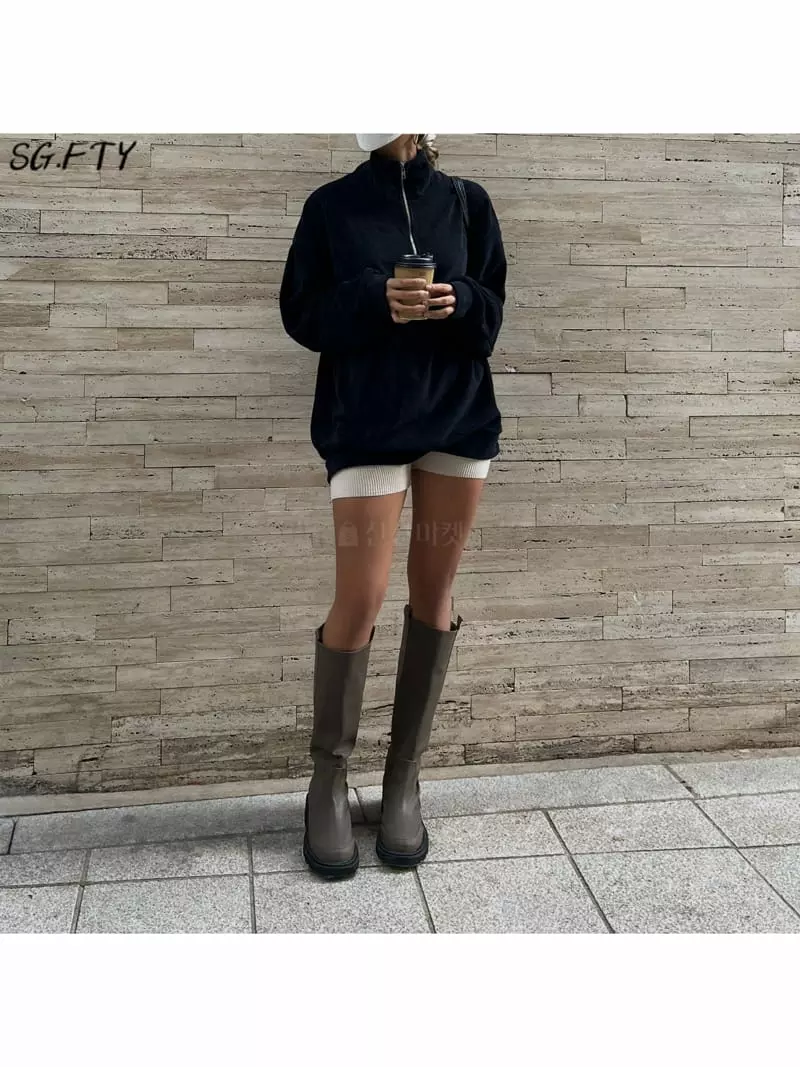 Onandon - Korean Women Fashion - #momslook - 5727 Boots - 6