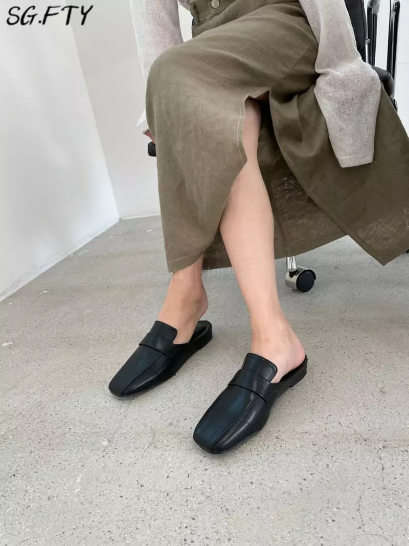 Onandon - Korean Women Fashion - #womensfashion - 2200 Loafer Mule - 4