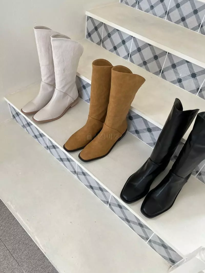 Onandon - Korean Women Fashion - #momslook - 2127 Boots - 2