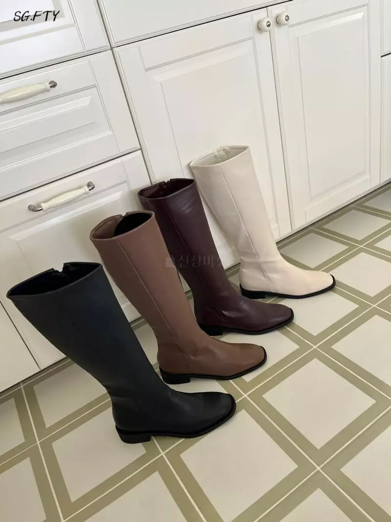 Onandon - Korean Women Fashion - #momslook - 1056 Boots - 2