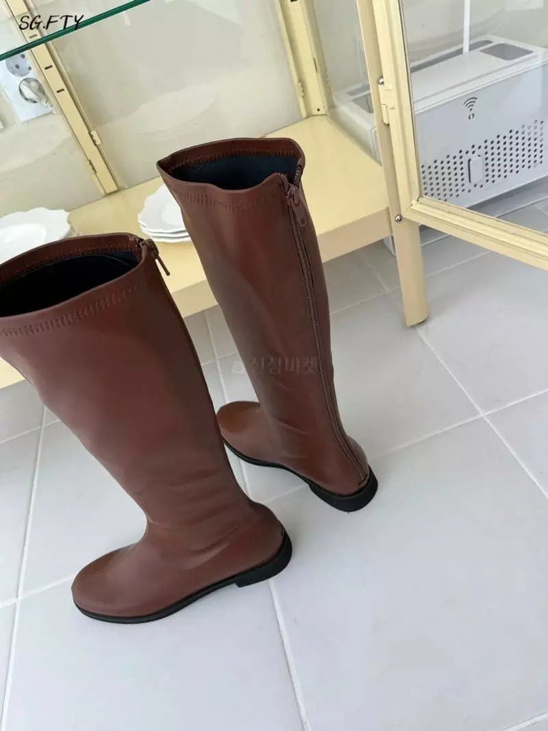 Onandon - Korean Women Fashion - #momslook - 0505  1 Boots - 4
