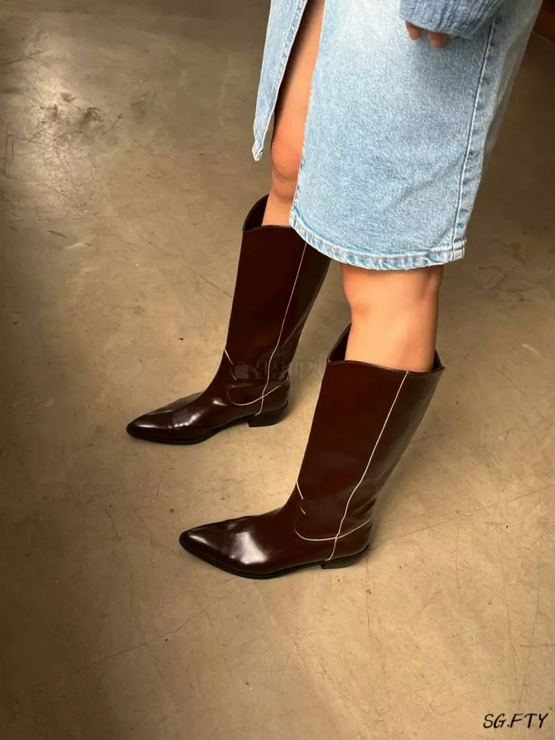 Onandon - Korean Women Fashion - #vintagekidsstyle - 0501 Boots - 4