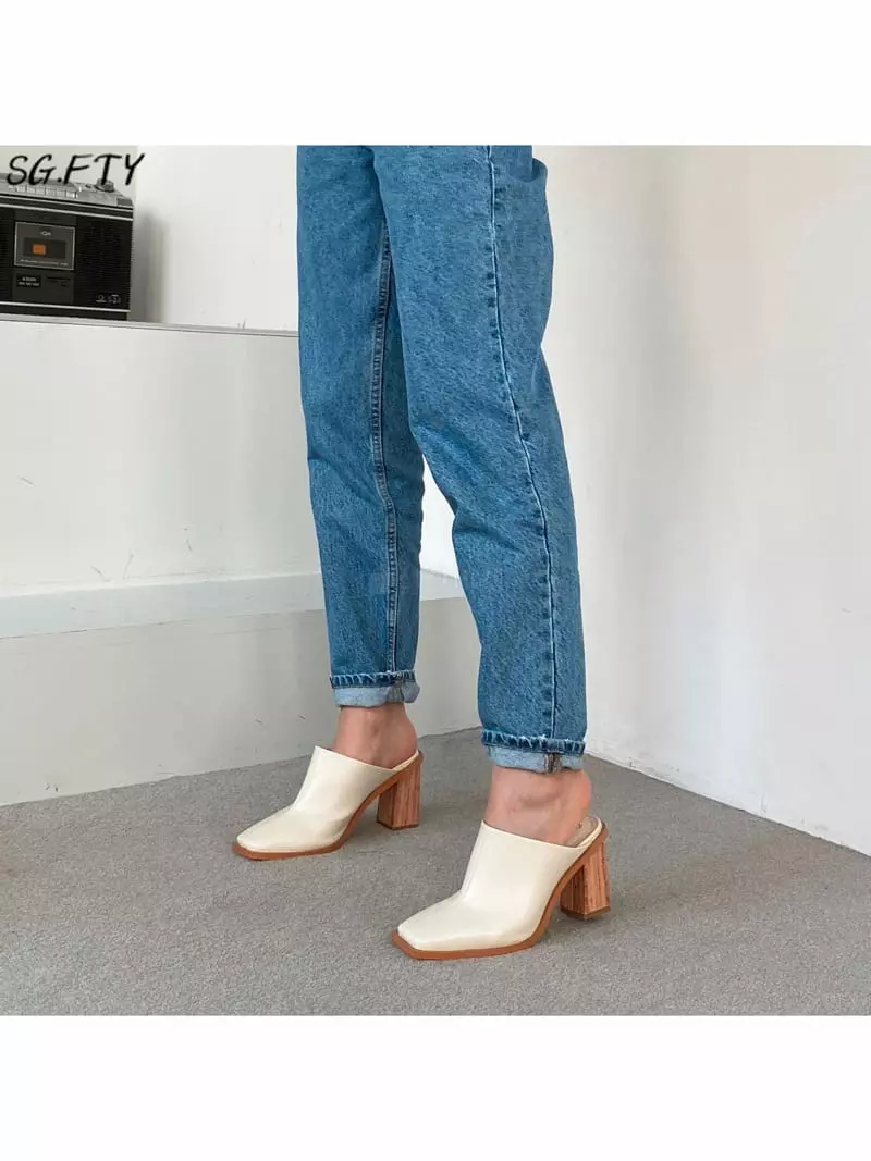 Onandon - Korean Women Fashion - #vintagekidsstyle - 9023 Mule Heel - 4
