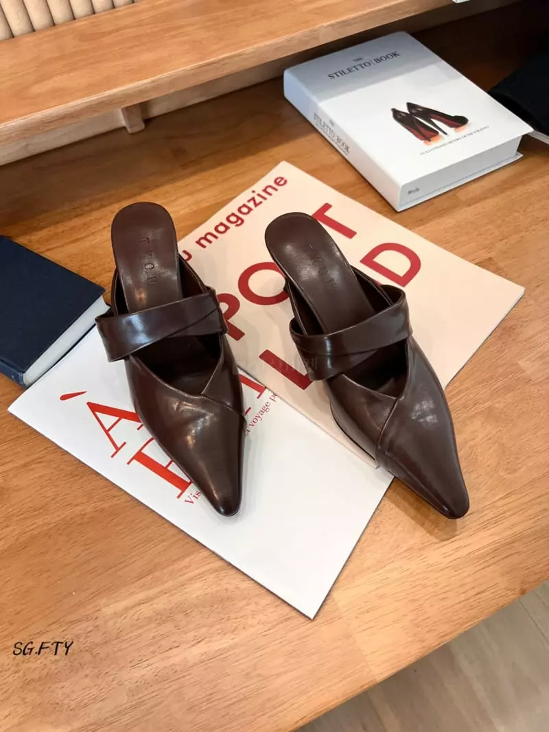 Onandon - Korean Women Fashion - #restrostyle - 502 Mule Pumps Heel - 7