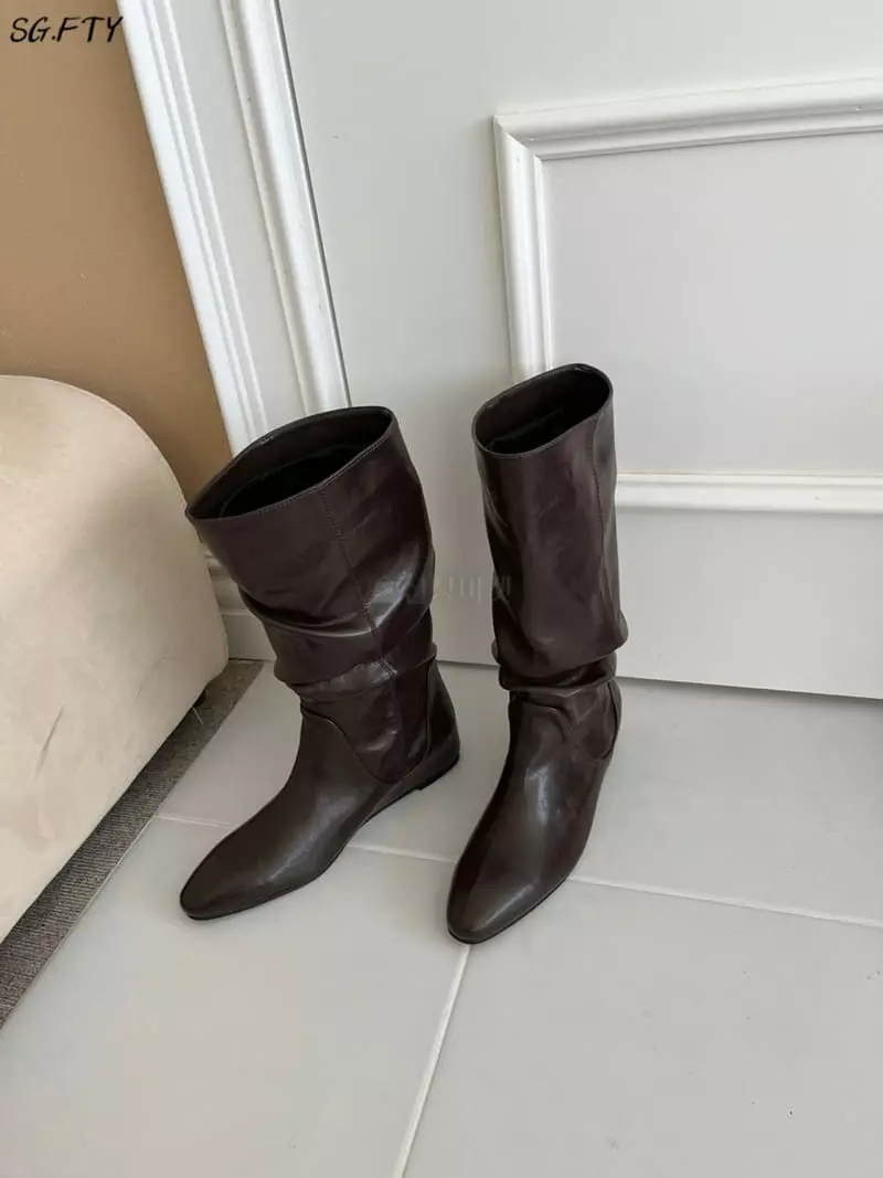 Onandon - Korean Women Fashion - #restrostyle - 507 Boots - 11