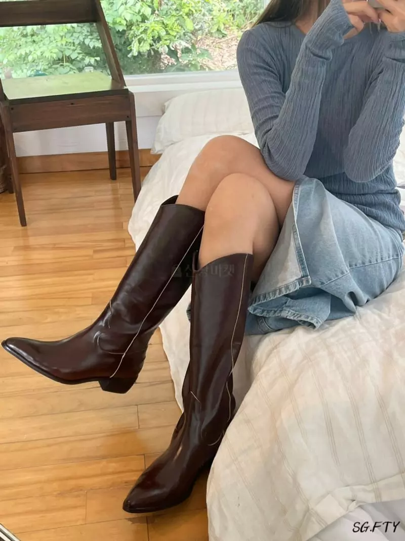 Onandon - Korean Women Fashion - #restrostyle - 0501 Boots - 5