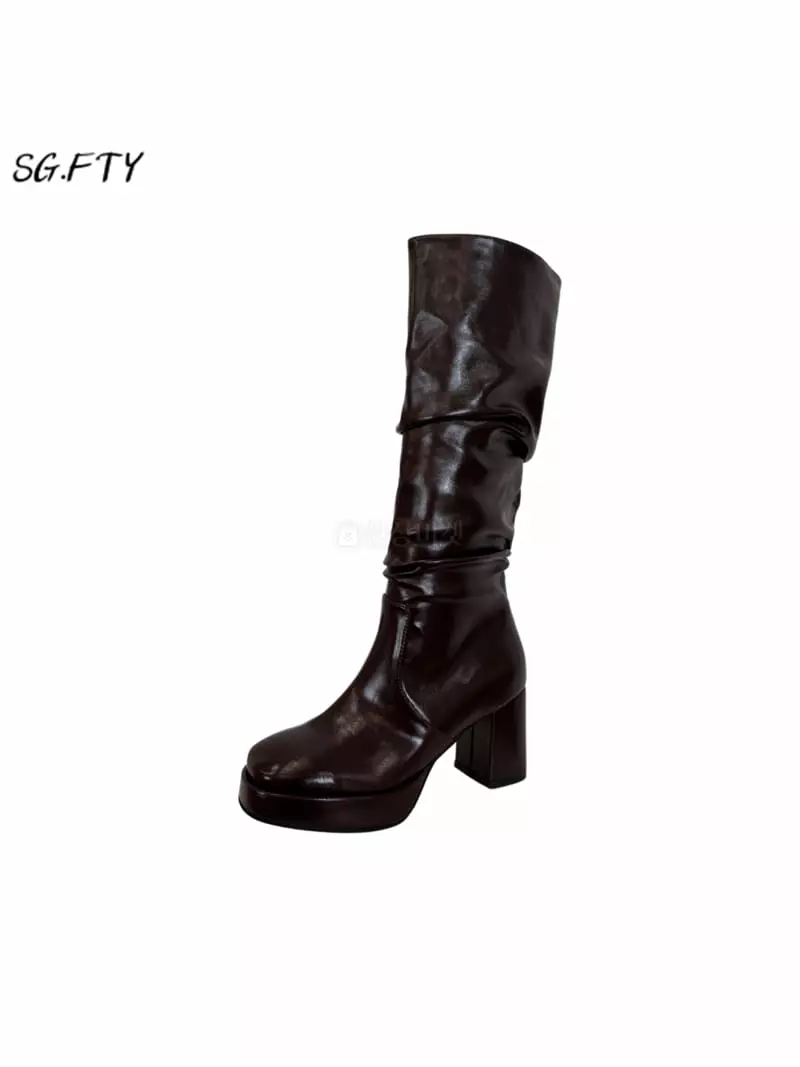 Onandon - Korean Women Fashion - #restrostyle - 93004 Boots - 11