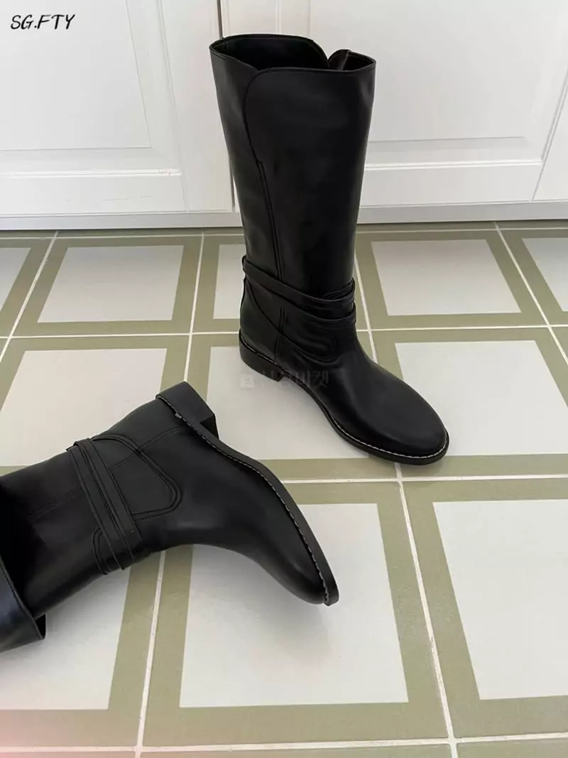 Onandon - Korean Women Fashion - #restrostyle - 2223 Boots - 4