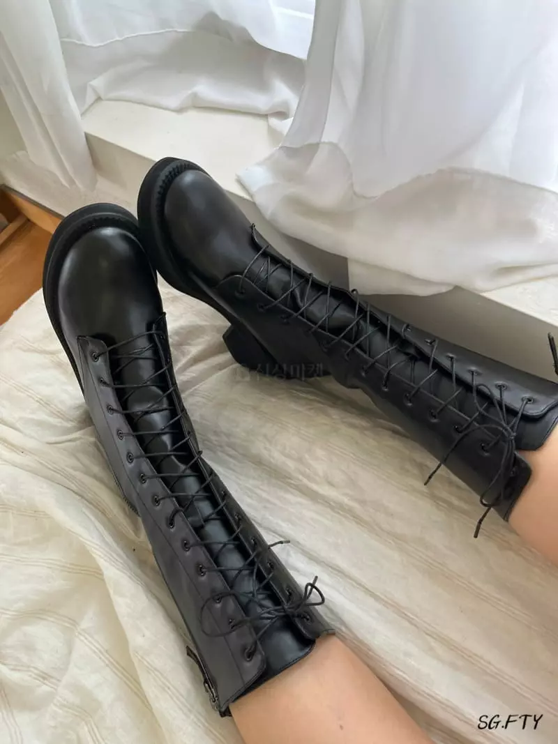 Onandon - Korean Women Fashion - #romanticstyle - 0503 Boots - 8