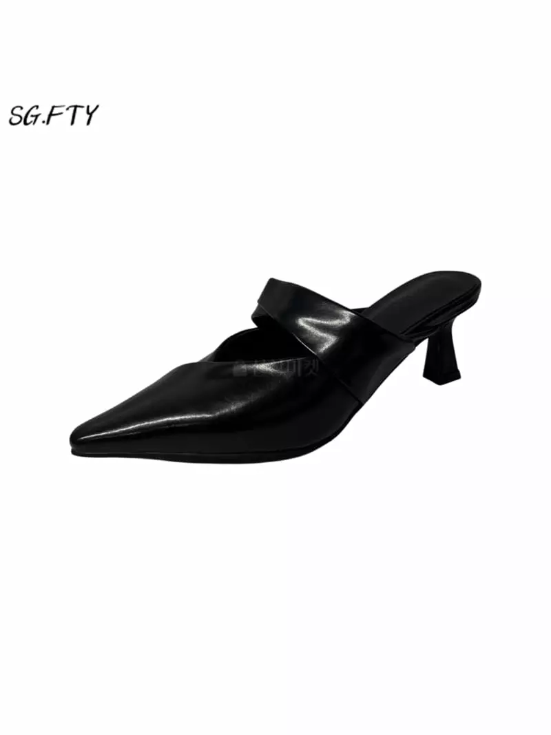 Onandon - Korean Women Fashion - #romanticstyle - 0502 Mule Heel - 7