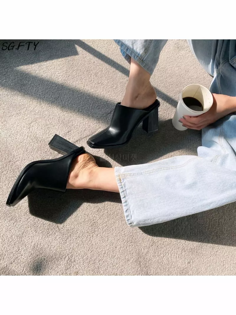 Onandon - Korean Women Fashion - #shopsmall - 9023 Mule Heel - 7