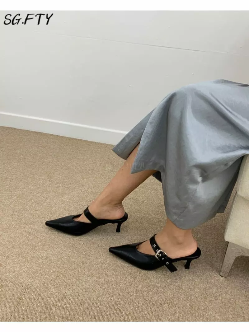 Onandon - Korean Women Fashion - #vintageinspired - 5723 Sandal Heel - 7