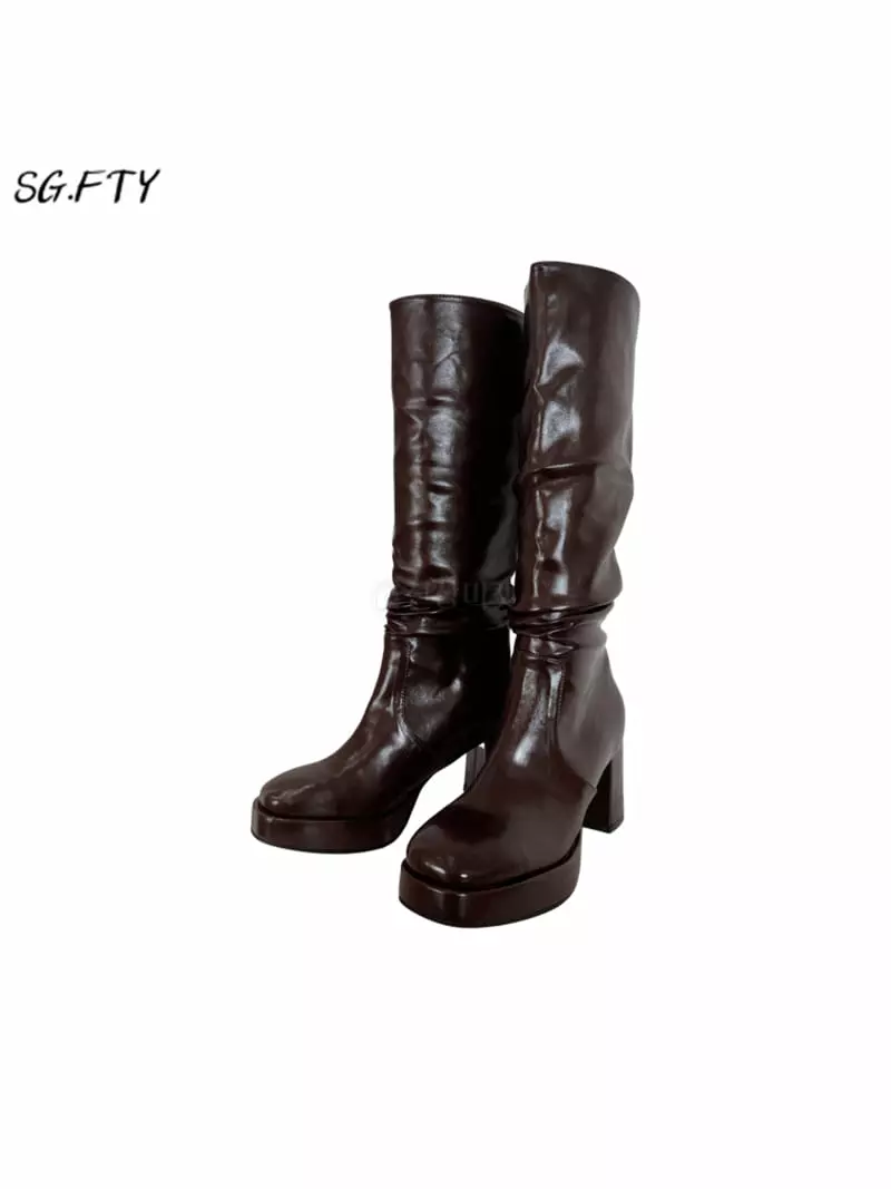 Onandon - Korean Women Fashion - #vintageinspired - 93004 Boots - 8