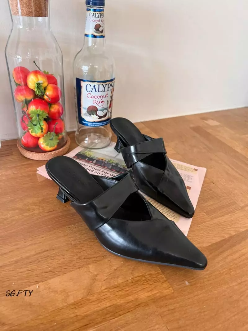 Onandon - Korean Women Fashion - #vintagekidsstyle - 502 Mule Pumps Heel - 5