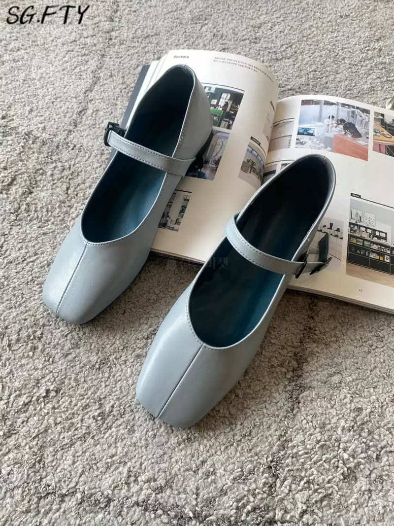 Onandon - Korean Women Fashion - #vintagekidsstyle - 2103 Merry Jane Heel - 12