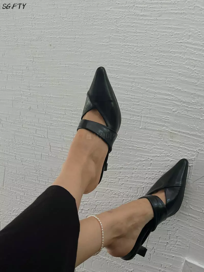 Onandon - Korean Women Fashion - #vintageinspired - 0502 Mule Heel - 4