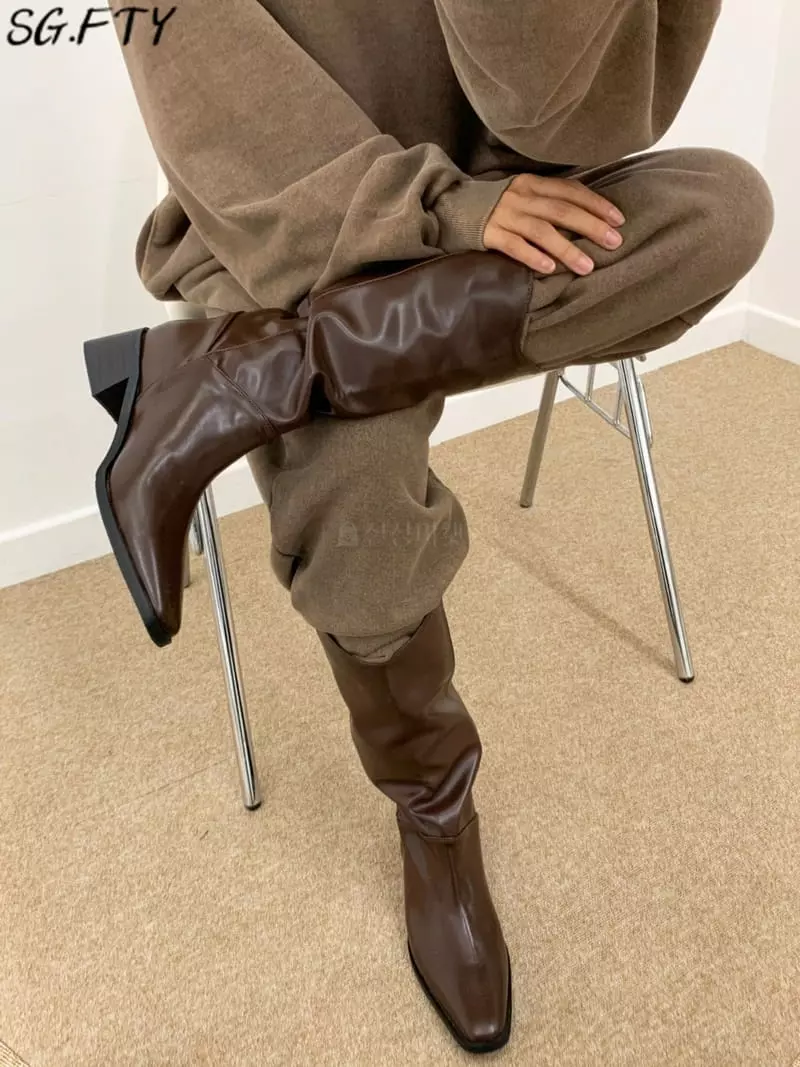 Onandon - Korean Women Fashion - #womensfashion - 6725 Boots - 7